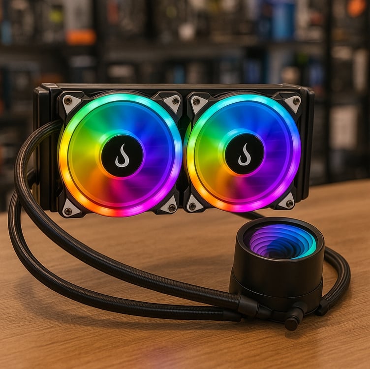 Water Cooler Gamer Rise Mode Argb Intel/amd 240mm Preto Water Cooler Gamer Rise Mode Argb Intel/amd 240mm Preto