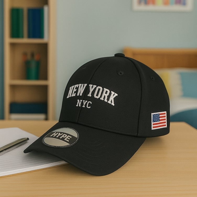 Boné New York Nyc Dad Hat Strapback Unissex Fexo Ajustável Boné New York Nyc Dad Hat Strapback Unissex Fexo Ajustável