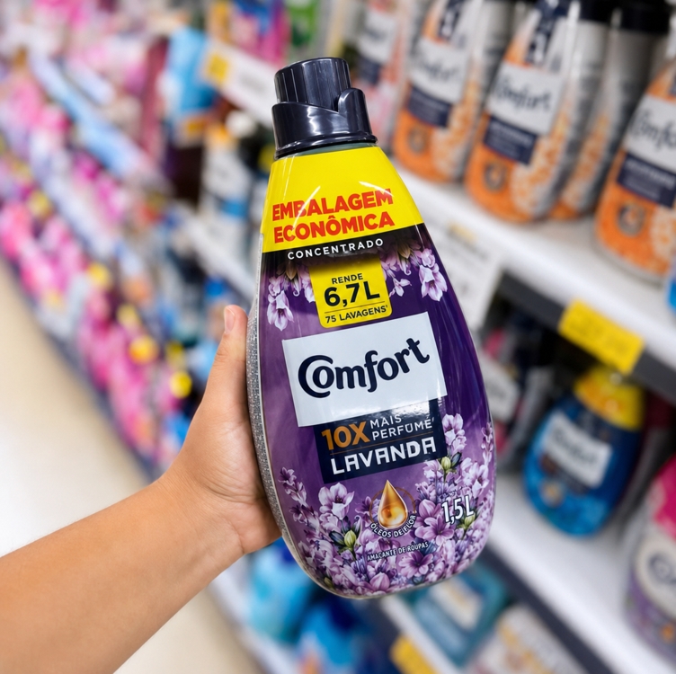 Comfort Amaciante Concentrado Lavanda 1,5L