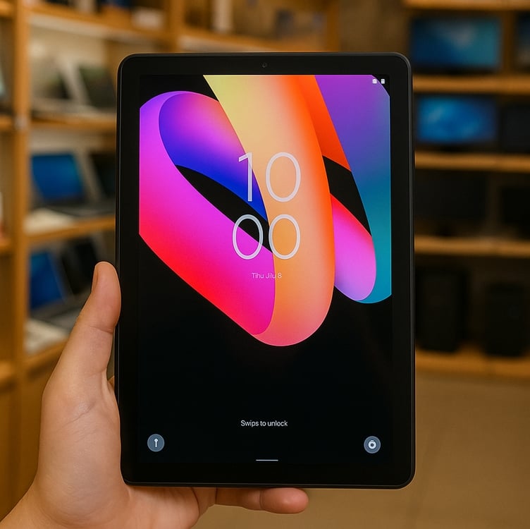 Tablet TCL TAB 10L Gen 3 4GB RAM 64GB 10,1" Android 14 Octa-Core Wi-Fi Câmera Traseira 8MP + Frontal 5MP IPS Preto Tablet TCL TAB 10L Gen 3 4GB RAM 64GB 10,1" Android 14 Octa-Core Wi-Fi Câmera Traseira 8MP + Frontal 5MP IPS Preto