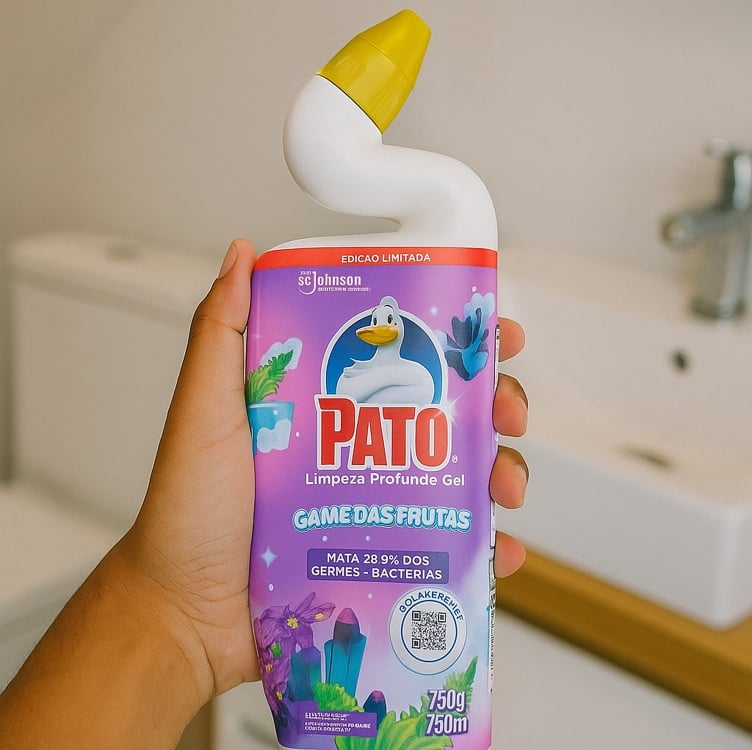 Pato Limpador Sanitário Limpeza Profunda Gel Edição Limitada Game das Frutas 750ml Pato Limpador Sanitário Limpeza Profunda Gel Edição Limitada Game das Frutas 750ml