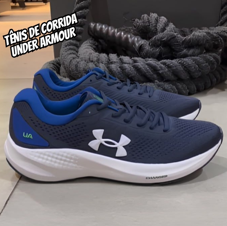 Tênis Under Armour Charged Starlight - Azul Tênis Under Armour Charged Starlight - Azul