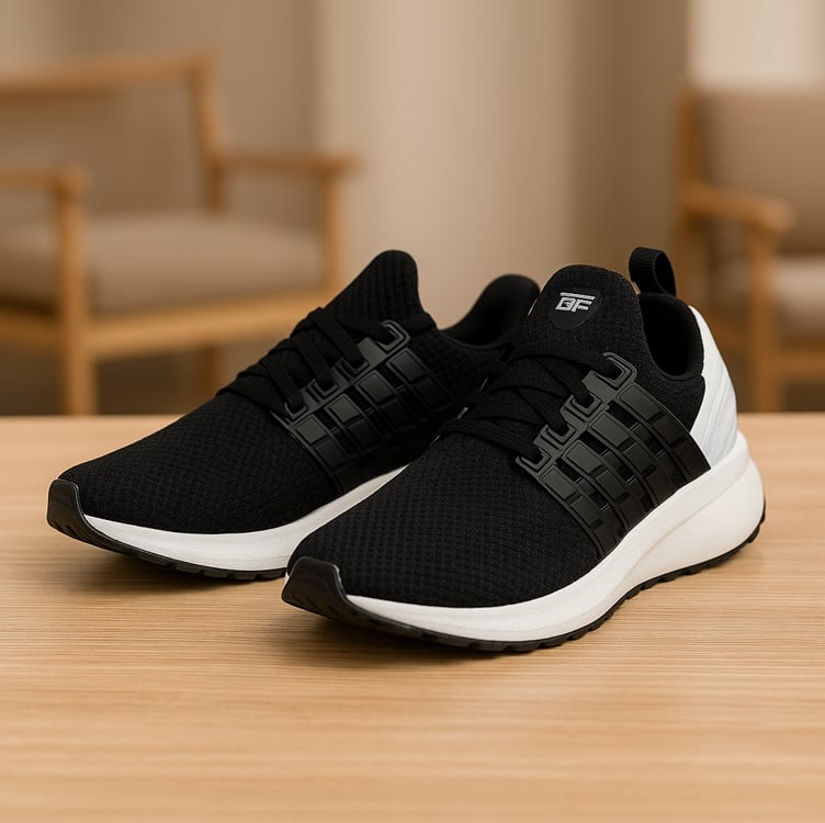 Tênis Academia Caminhada Treino Malhar Musculação Olimp Esportivo BF Shoes - Preto Tênis Academia Caminhada Treino Malhar Musculação Olimp Esportivo BF Shoes - Preto