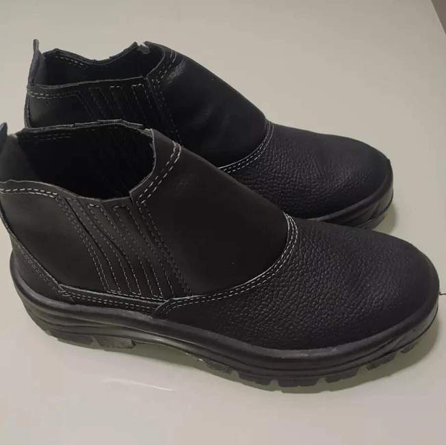 Bota Botina De Segurança Masculina Marluvas Bico Pvc Com Ca Bota Botina De Segurança Masculina Marluvas Bico Pvc Com Ca