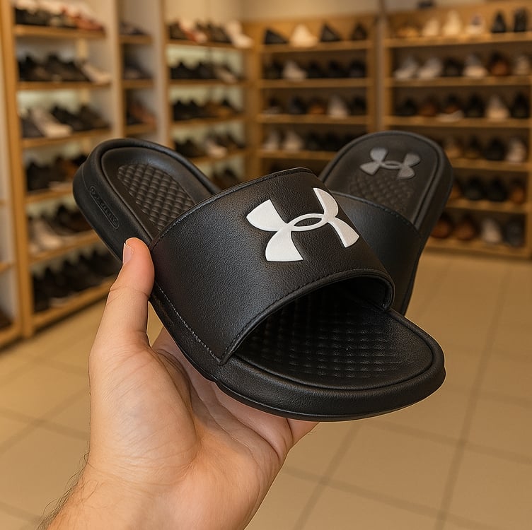 Chinelo Slide Under Armour Daily Casual Confortável Original Chinelo Slide Under Armour Daily Casual Confortável Original