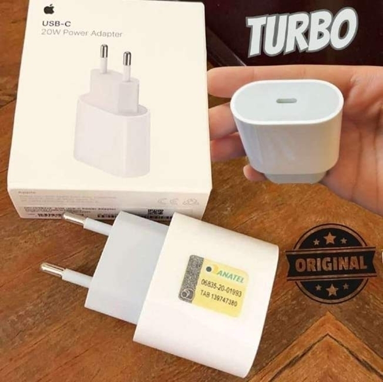 Adaptador de corrente USB-C de 20 W Adaptador de corrente USB-C de 20 W