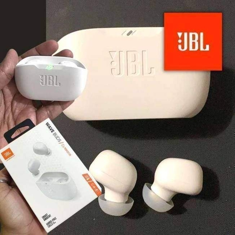 JBL, Fone de Ouvido Sem Fio, Tune Buds, Bluetooth 5.3, À Prova D'água - Branco JBL, Fone de Ouvido Sem Fio, Tune Buds, Bluetooth 5.3, À Prova D'água - Branco