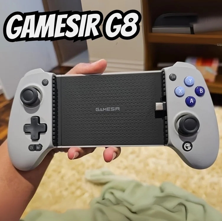 GameSir G8 Galileo Phone Controller para Android e iPhone Série 15 (USB-C), controlador de jogos para Smartphone com joysticks de efeito Hall, para jogar Xbox, Call of Duty, Fortnite e muito mais GameSir G8 Galileo Phone Controller para Android e iPhone Série 15 (USB-C), controlador de jogos para Smartphone com joysticks de efeito Hall, para jogar Xbox, Call of Duty, Fortnite e muito mais
