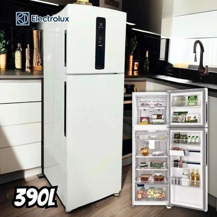 Geladeira/refrigerador Electrolux Frost Free - Duplex Branco 390l Efficient If43 Geladeira/refrigerador Electrolux Frost Free - Duplex Branco 390l Efficient If43