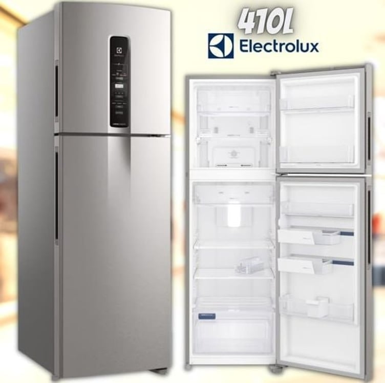 Geladeira Electrolux Frost Free Inverter 409l Água Na Porta Com Autosense Duplex Inox Look (iw46s) Geladeira Electrolux Frost Free Inverter 409l Água Na Porta Com Autosense Duplex Inox Look (iw46s)