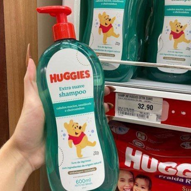 Huggies Extra Suave - Shampoo Infantil, 600ml Huggies Extra Suave - Shampoo Infantil, 600ml