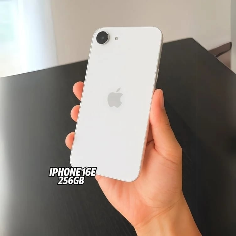 Apple iPhone 16e 256GB Branco 6,1" 48MP iOS 5G Apple iPhone 16e 256GB Branco 6,1" 48MP iOS 5G