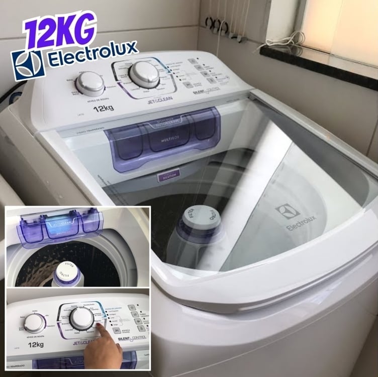 Lavadora de Roupas Electrolux LAC12 - 110V Lavadora de Roupas Electrolux LAC12 - 110V