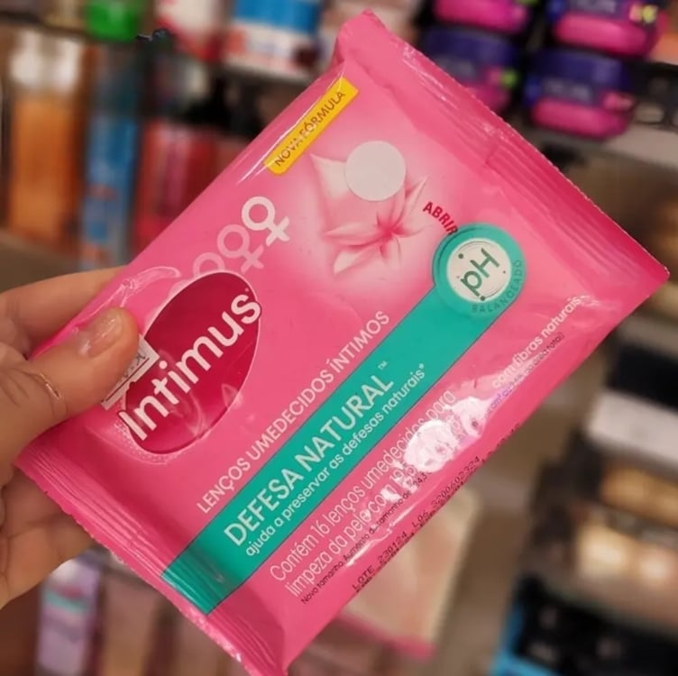 Intimus Lenços Umedecidos, Com Perfume, 16 unidades Intimus Lenços Umedecidos, Com Perfume, 16 unidades