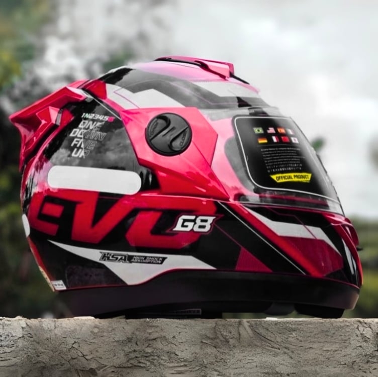 Capacete Fechado Pro Tork Evolution 788 G8 Evo Brilhante Pink Tam. 58 Capacete Fechado Pro Tork Evolution 788 G8 Evo Brilhante Pink Tam. 58
