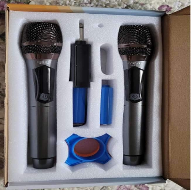Microfone Sem Fio Duplo UHF, Microfone Karaoke, Microfone Dinamico, Microfone de Mão Profissional para Festas, Eventos, Aulas, Palestras, Lgreja, Desempenho, Entretenimento Familiar, MAC002 Microfone Sem Fio Duplo UHF, Microfone Karaoke, Microfone Dinamico, Microfone de Mão Profissional para Festas, Eventos, Aulas, Palestras, Lgreja, Desempenho, Entretenimento Familiar, MAC002