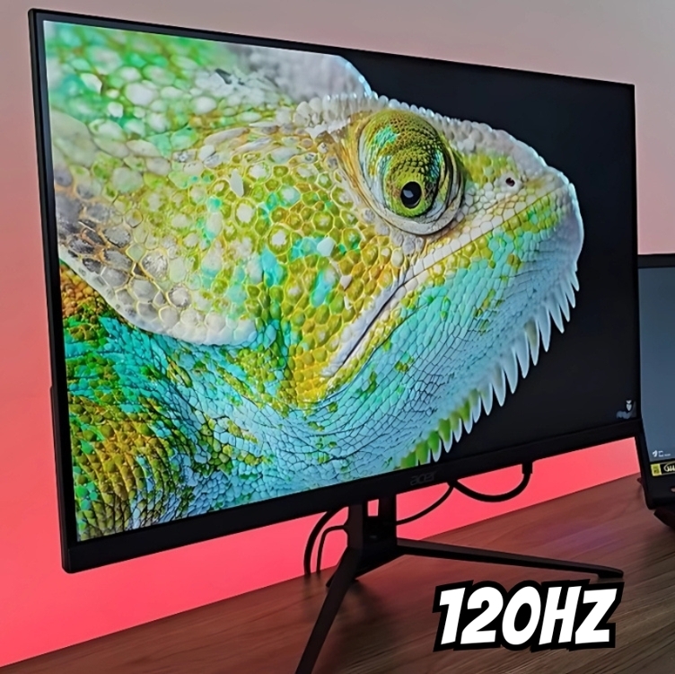 Monitor Gamer Acer Nitro Kg243y G0bi, 23.8 Polegadas, Full HD, 120Hz, 1ms Monitor Gamer Acer Nitro Kg243y G0bi, 23.8 Polegadas, Full HD, 120Hz, 1ms