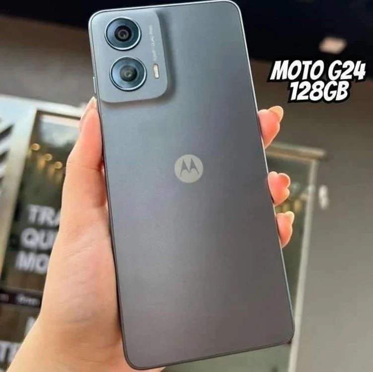 Smartphone Motorola Moto G24 8GB RAM Boost* 128GB Grafite Smartphone Motorola Moto G24 8GB RAM Boost* 128GB Grafite
