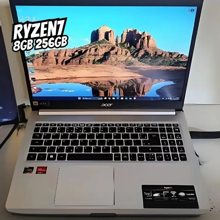 Notebook Acer Aspire 5 A515-45-R0XR AMD Ryzen 7 5700U Tela 15.6" RAM 8 GB 256 GB SSD Linux Prata Notebook Acer Aspire 5 A515-45-R0XR AMD Ryzen 7 5700U Tela 15.6" RAM 8 GB 256 GB SSD Linux Prata