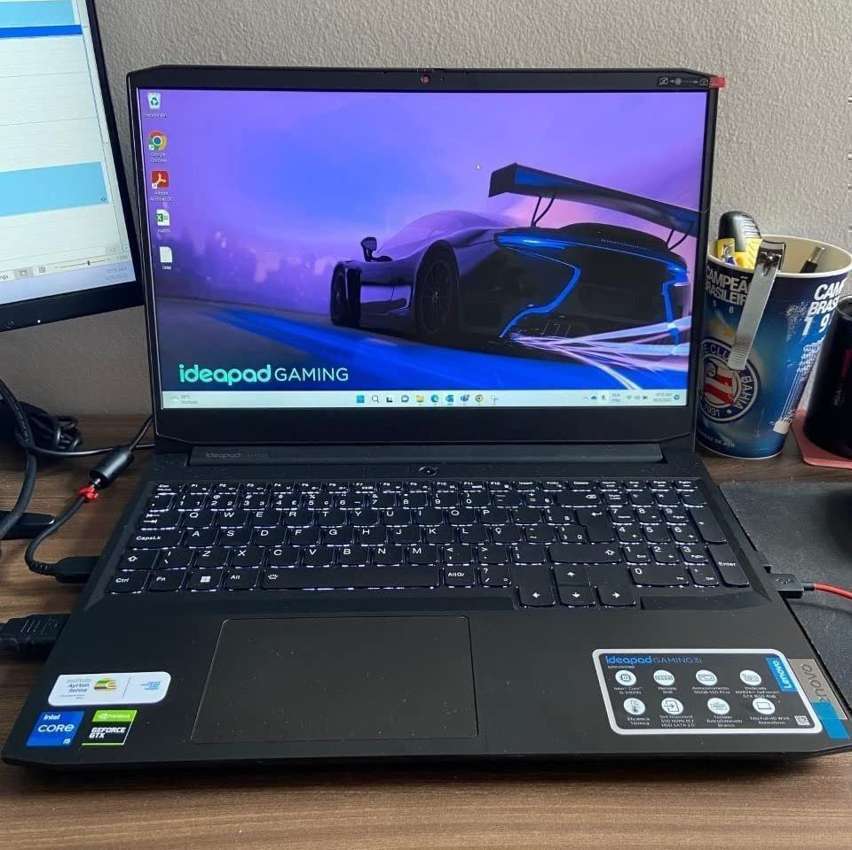 Lenovo 82MG0009BR - Notebook ideapad Gaming 3i, i5-11300H, 8GB, 512GB SSD Dedicada GTX 1650 4GB 15.6" FHD WVA W11, Preto Lenovo 82MG0009BR - Notebook ideapad Gaming 3i, i5-11300H, 8GB, 512GB SSD Dedicada GTX 1650 4GB 15.6" FHD WVA W11, Preto