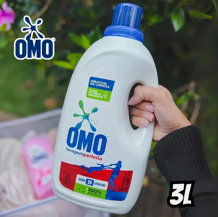 Sabão Líquido Omo Lavagem Perfeita 3L Sabão Líquido Omo Lavagem Perfeita 3L
