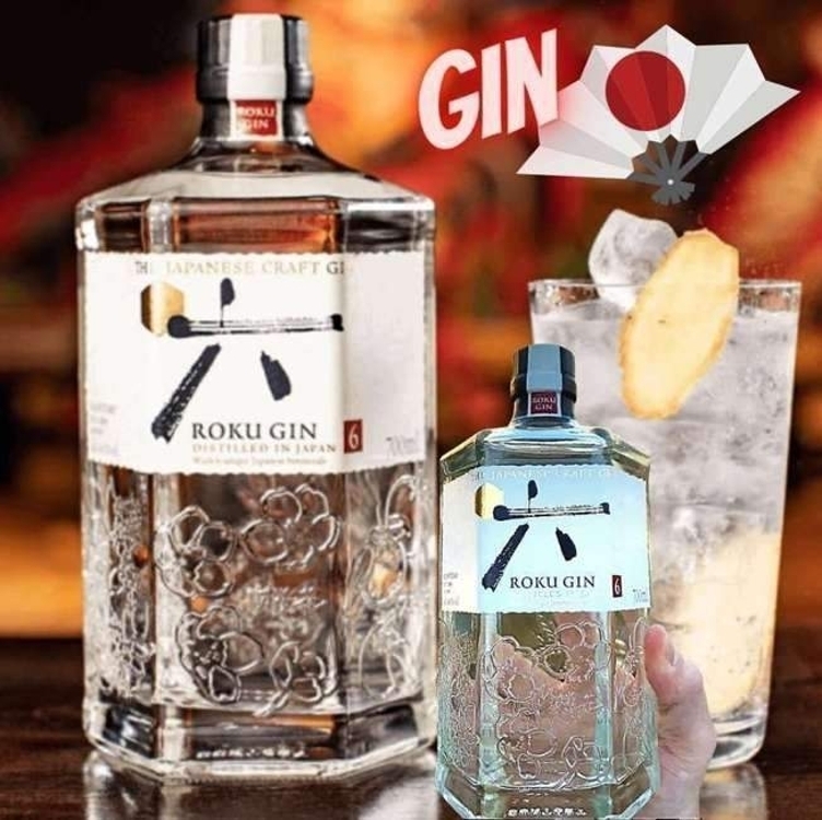 Roku Gin Japonês Roku 700Ml Roku Gin Japonês Roku 700Ml