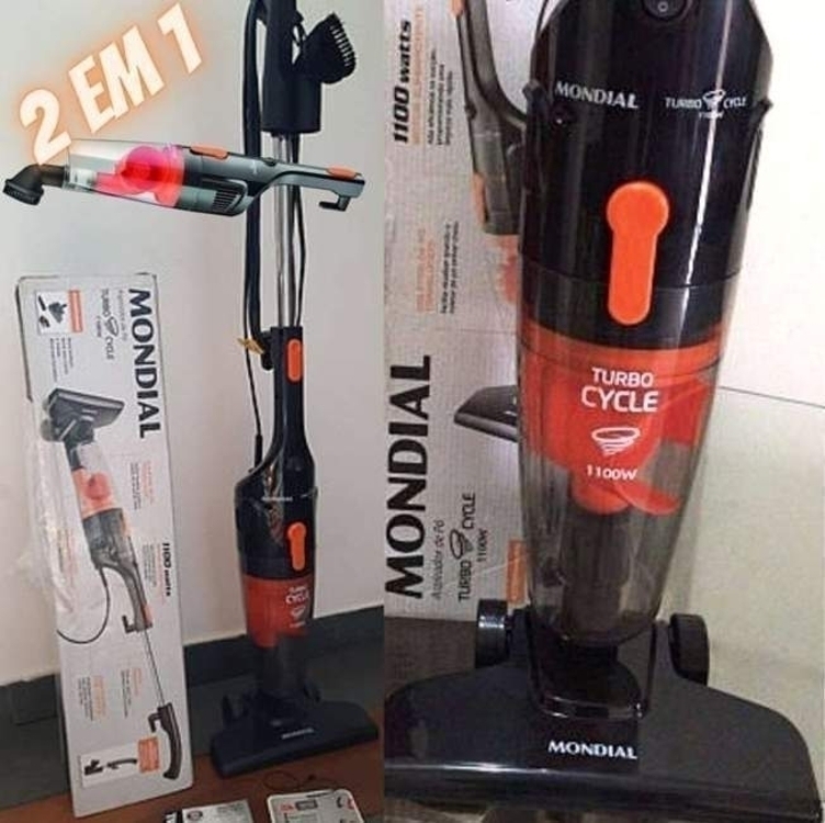 Mondial Turbo Cycle Ap-35 Aspirador De Pó 1100w Cor Preto/laranja Mondial Turbo Cycle Ap-35 Aspirador De Pó 1100w Cor Preto/laranja