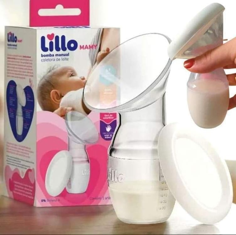 Lillo Bomba Manual Coletora De Leite Mamy - Lillo Bomba Manual Coletora De Leite Mamy -