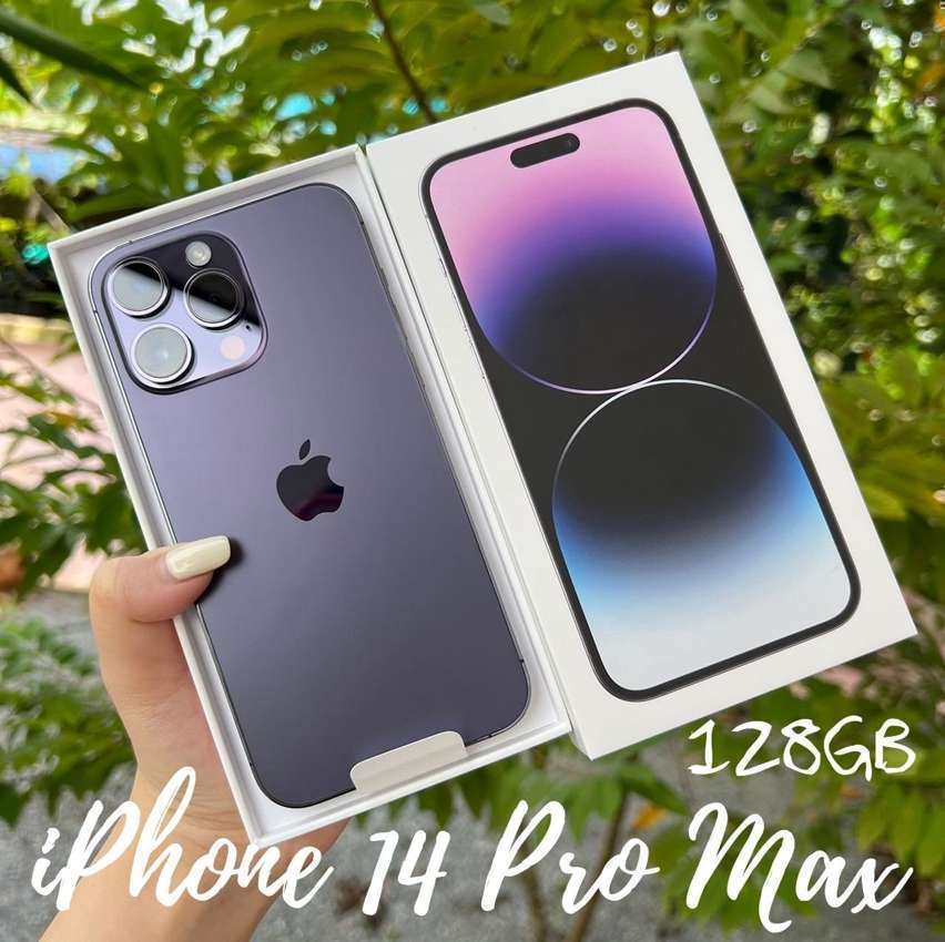 iPhone 14 Pro Max Apple (128GB) Roxo-profundo, Tela de 6,7", 5G e Câmera de 48MP iPhone 14 Pro Max Apple (128GB) Roxo-profundo, Tela de 6,7", 5G e Câmera de 48MP