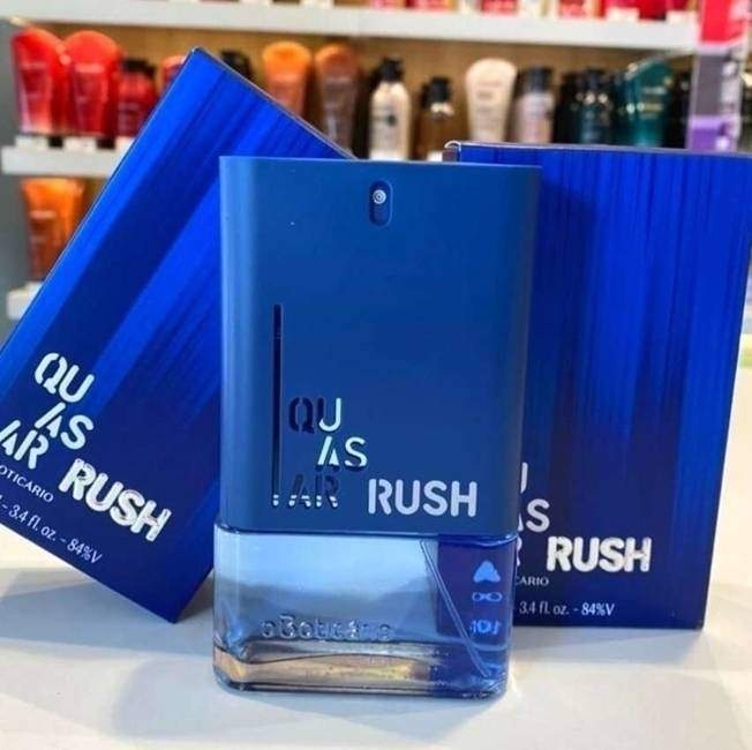 O Boticário Quasar Rush Desodorante Colônia 100ml Volume da unidade 100 mL O Boticário Quasar Rush Desodorante Colônia 100ml Volume da unidade 100 mL