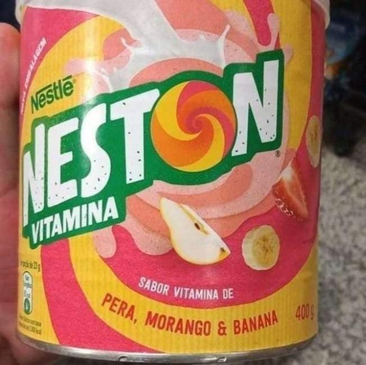 Cereal Infantil, Neston, Vitamina Morango Pêra e Banana, 400g Cereal Infantil, Neston, Vitamina Morango Pêra e Banana, 400g