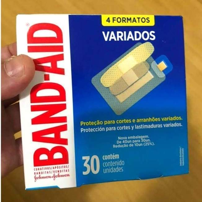 Band-aid Curativos Transparentes Variados,30un Band-aid Curativos Transparentes Variados,30un