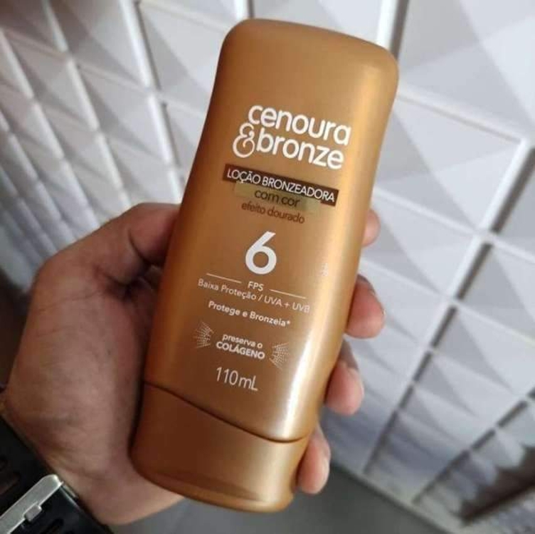 Cenoura e Bronze Loção Bronzeadora Com Cor Fps6 Cenoura e Bronze Loção Bronzeadora Com Cor Fps6