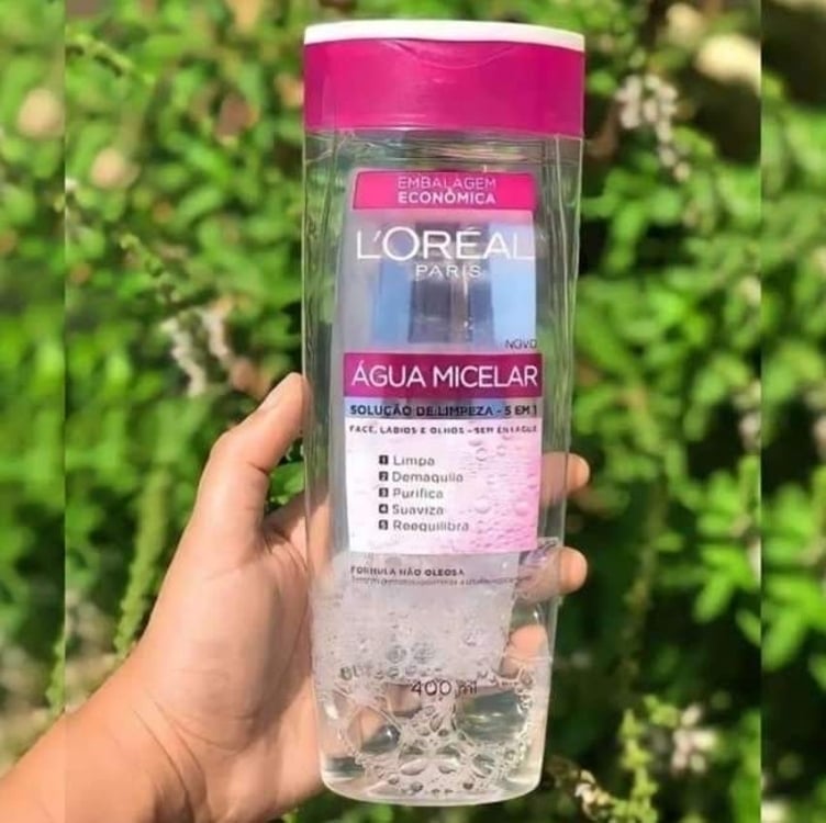 Água Micelar L'oréal Paris Solução De Limpeza 5 Em 1, 400ml Água Micelar L'oréal Paris Solução De Limpeza 5 Em 1, 400ml