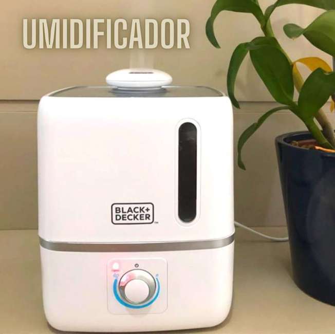 BLACK+DECKER Umidificador Bivolt Branco AIR1000-BR BLACK+DECKER Umidificador Bivolt Branco AIR1000-BR