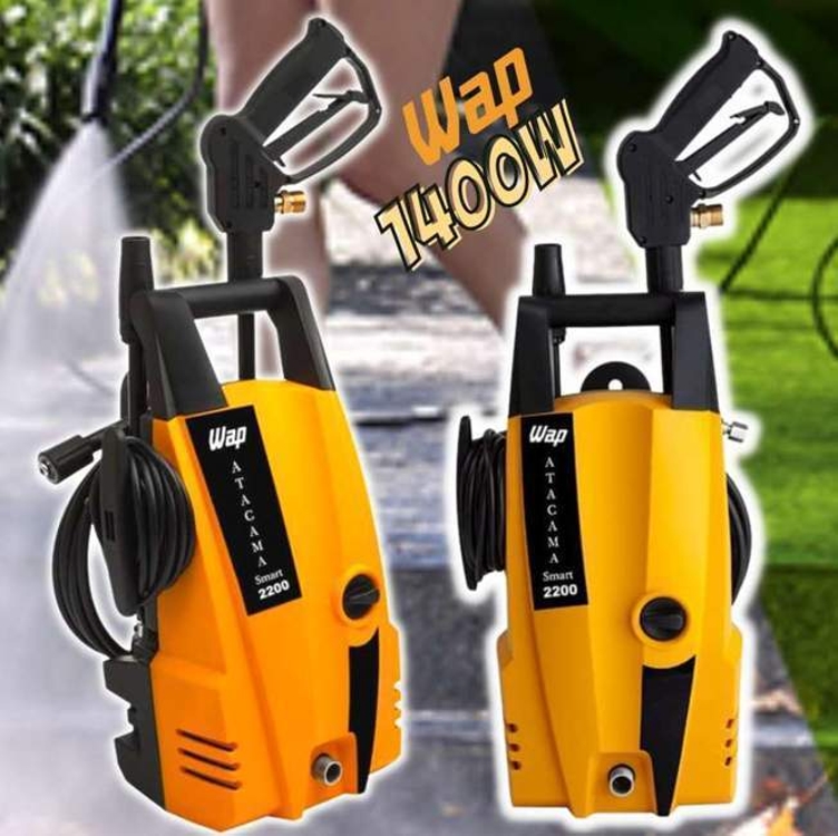 WAP Lavadora de Alta Pressão ATACAMA SMART 2200, 330L/h, com Jato em Leque e Concentrado, 1500psi 1400W 220V WAP Lavadora de Alta Pressão ATACAMA SMART 2200, 330L/h, com Jato em Leque e Concentrado, 1500psi 1400W 220V
