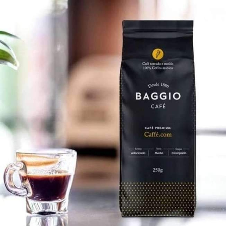 Café Torrado e Moído Premium Caffè. com Baggio Café 250g Café Torrado e Moído Premium Caffè. com Baggio Café 250g