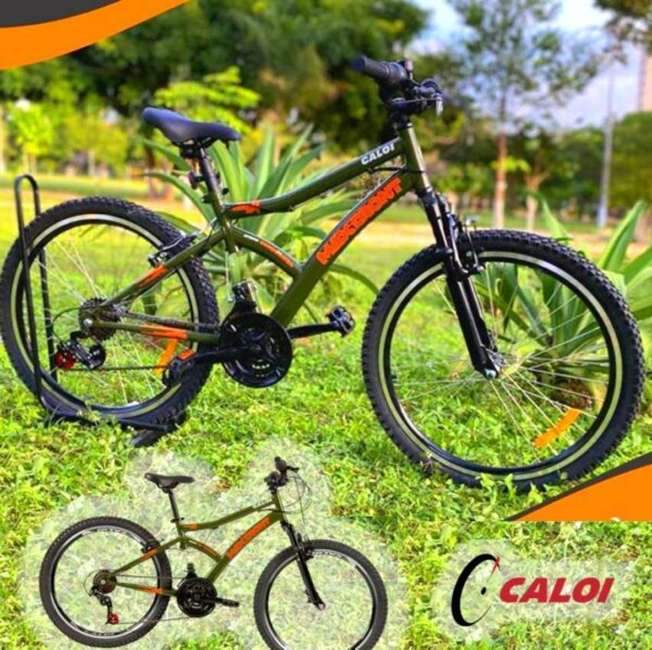 Bicicleta Aro 24 Caloi Max Front Verde Bicicleta Aro 24 Caloi Max Front Verde