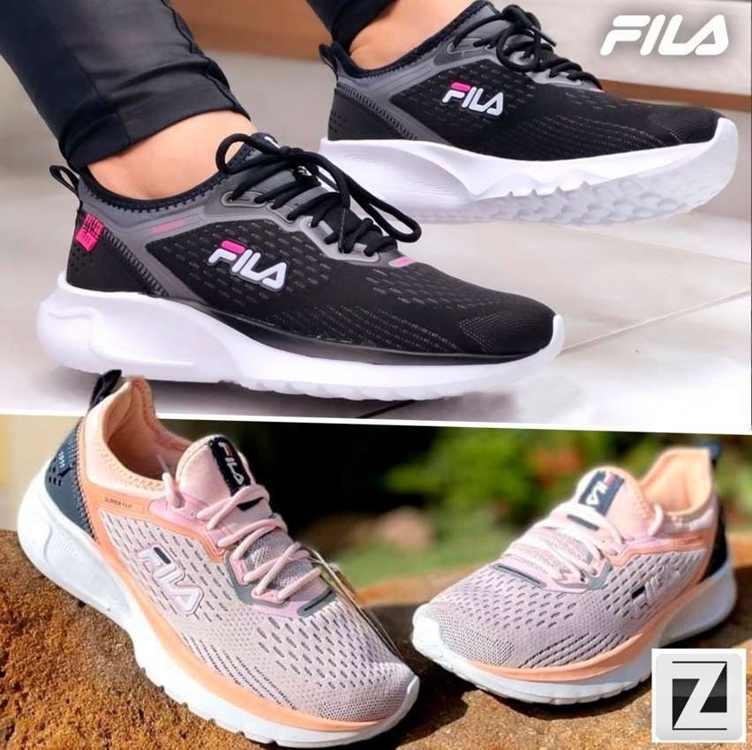 Tênis Fila Super Flip Feminino - Marinho+Branco Tênis Fila Super Flip Feminino - Marinho+Branco