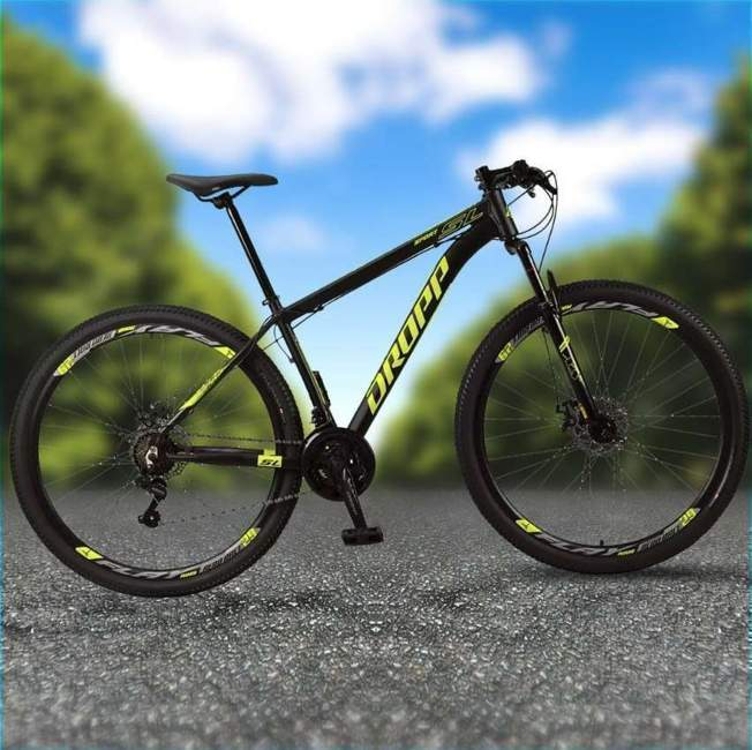 Bicicleta Aro 29 Dropp SL 10211 de Alumínio - Freio a Disco 21 Marchas Câmbio Shimano Bicicleta Aro 29 Dropp SL 10211 de Alumínio - Freio a Disco 21 Marchas Câmbio Shimano