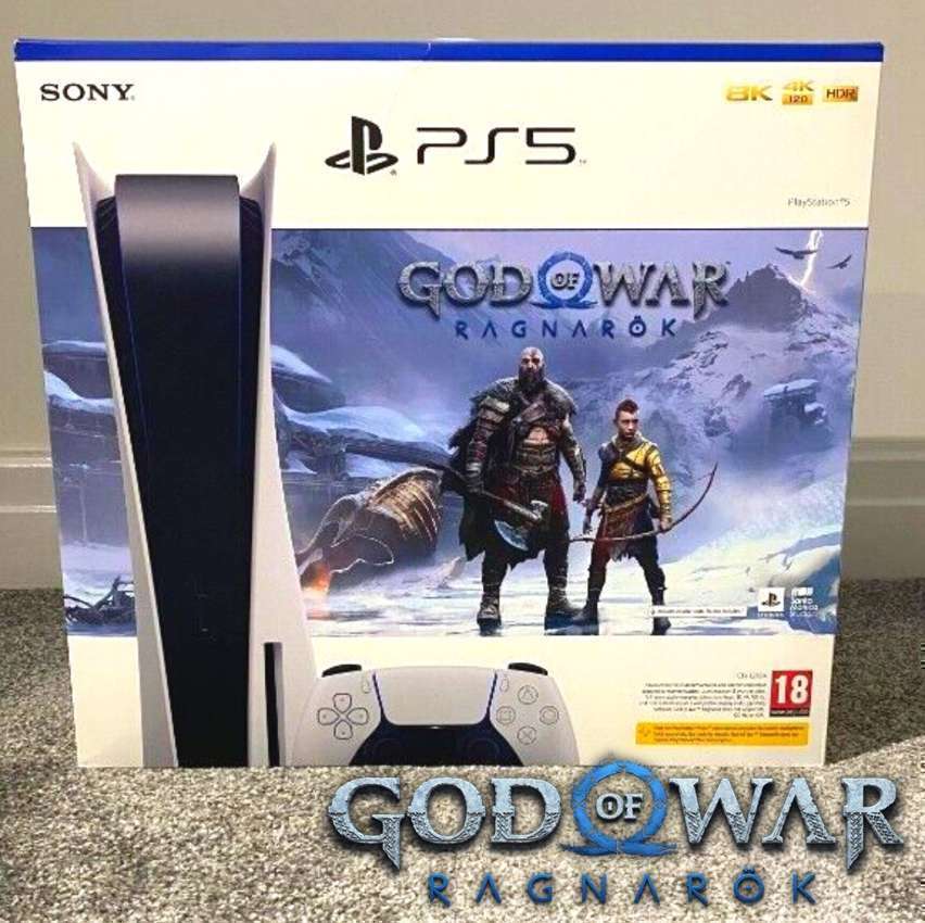 PlayStation 5 2022 825GB 1 Controle Branco Sony - com God of War Ragnarok PlayStation 5 2022 825GB 1 Controle Branco Sony - com God of War Ragnarok