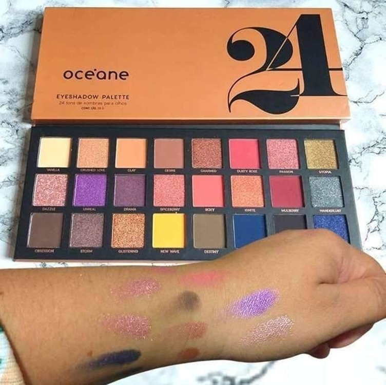 Paleta de Sombras 24 Cores - 24 Eyeshadow Palette 28g Paleta de Sombras 24 Cores - 24 Eyeshadow Palette 28g