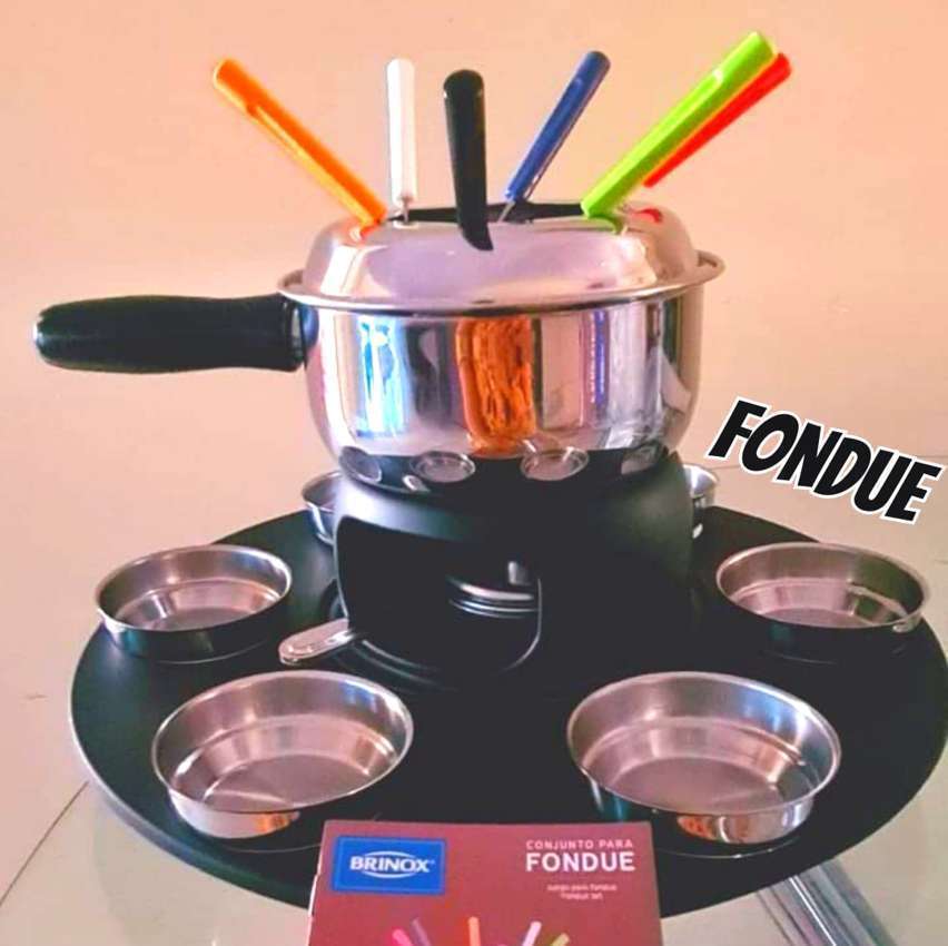 Conjunto para Fondue 18 Peças - Fondues e Petiscos Conjunto para Fondue 18 Peças - Fondues e Petiscos