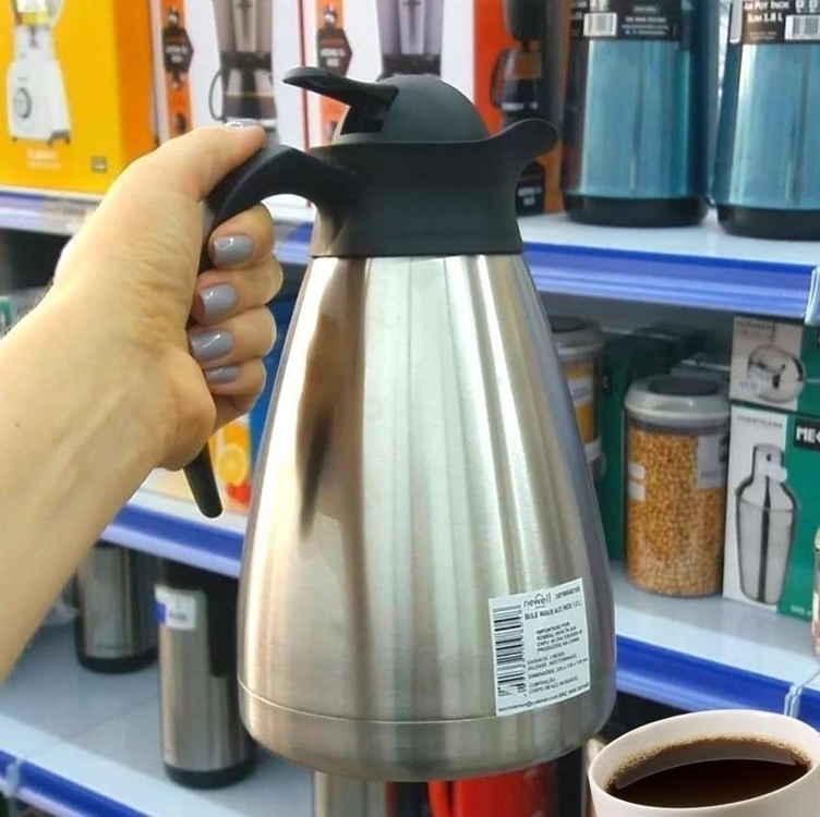 Bule Wave Aço Inox 1L Invicta Bule Wave Aço Inox 1L Invicta
