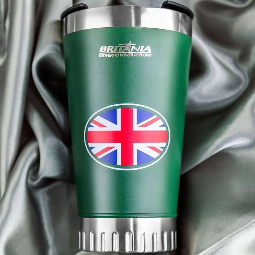 Copo Térmico Britânia BTH01VD Quente ou Frio Verde – 475 ml Copo Térmico Britânia BTH01VD Quente ou Frio Verde – 475 ml