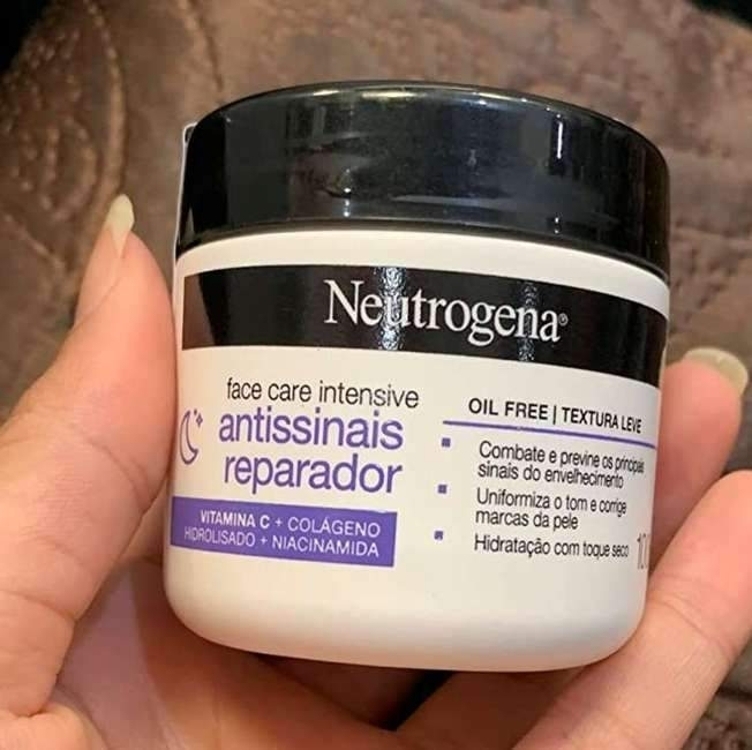 Neutrogena Hidratante Facial Antissinais Reparado Face Care Intensive, 100g Neutrogena Hidratante Facial Antissinais Reparado Face Care Intensive, 100g