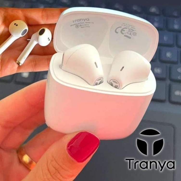 Tranya F4 Fone de Ouvido Bluetooth Sem Fio, Bluetooth 5.3 -Branco Tranya F4 Fone de Ouvido Bluetooth Sem Fio, Bluetooth 5.3 -Branco
