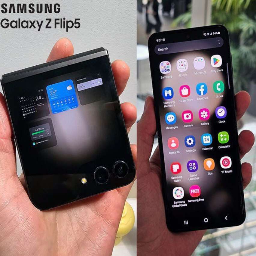Smartphone Samsung Z Flip 5 256GB Verde Claro 5G Snapdragon 8GB RAM 6,7" Câm. Dupla + Selfie 10MP Dual Chip Smartphone Samsung Z Flip 5 256GB Verde Claro 5G Snapdragon 8GB RAM 6,7" Câm. Dupla + Selfie 10MP Dual Chip