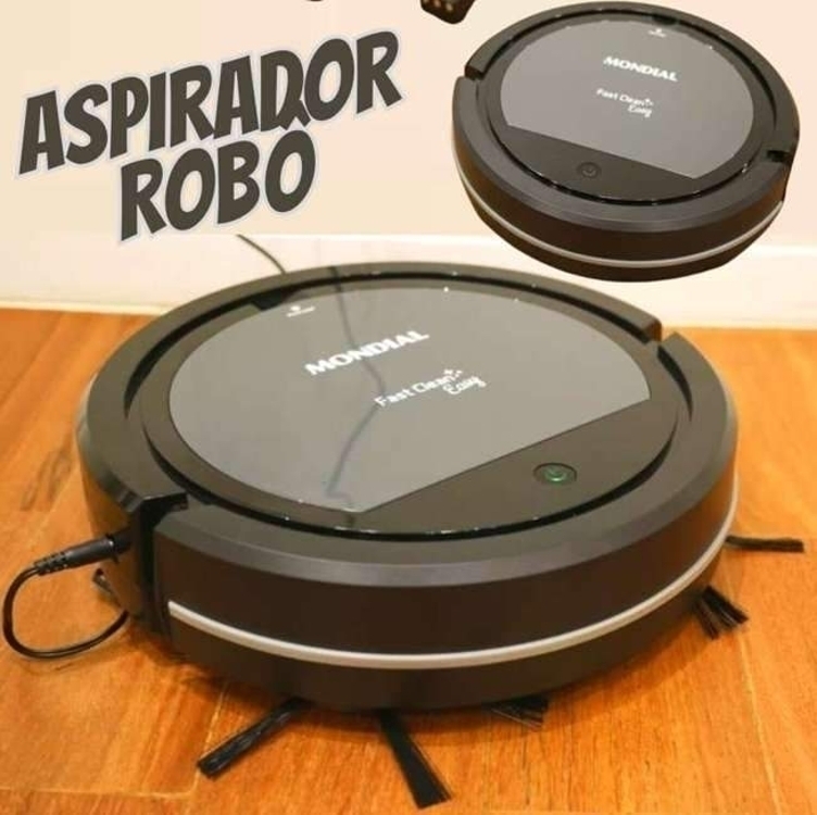 Aspirador Robô Fast Clean Mondial Rb08 Bivolt 30w Aspirador Robô Fast Clean Mondial Rb08 Bivolt 30w