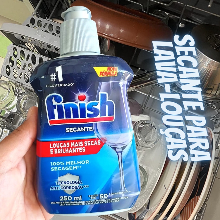 Finish Abrilhantador - Secante para Lava-Louças, 250ml Finish Abrilhantador - Secante para Lava-Louças, 250ml